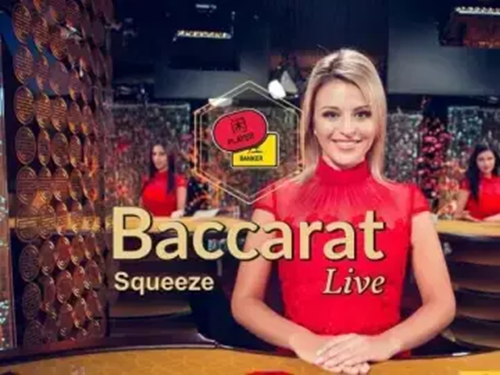 Baccarat Squeeze live casino game