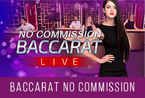 No commision Baccarat casino game
