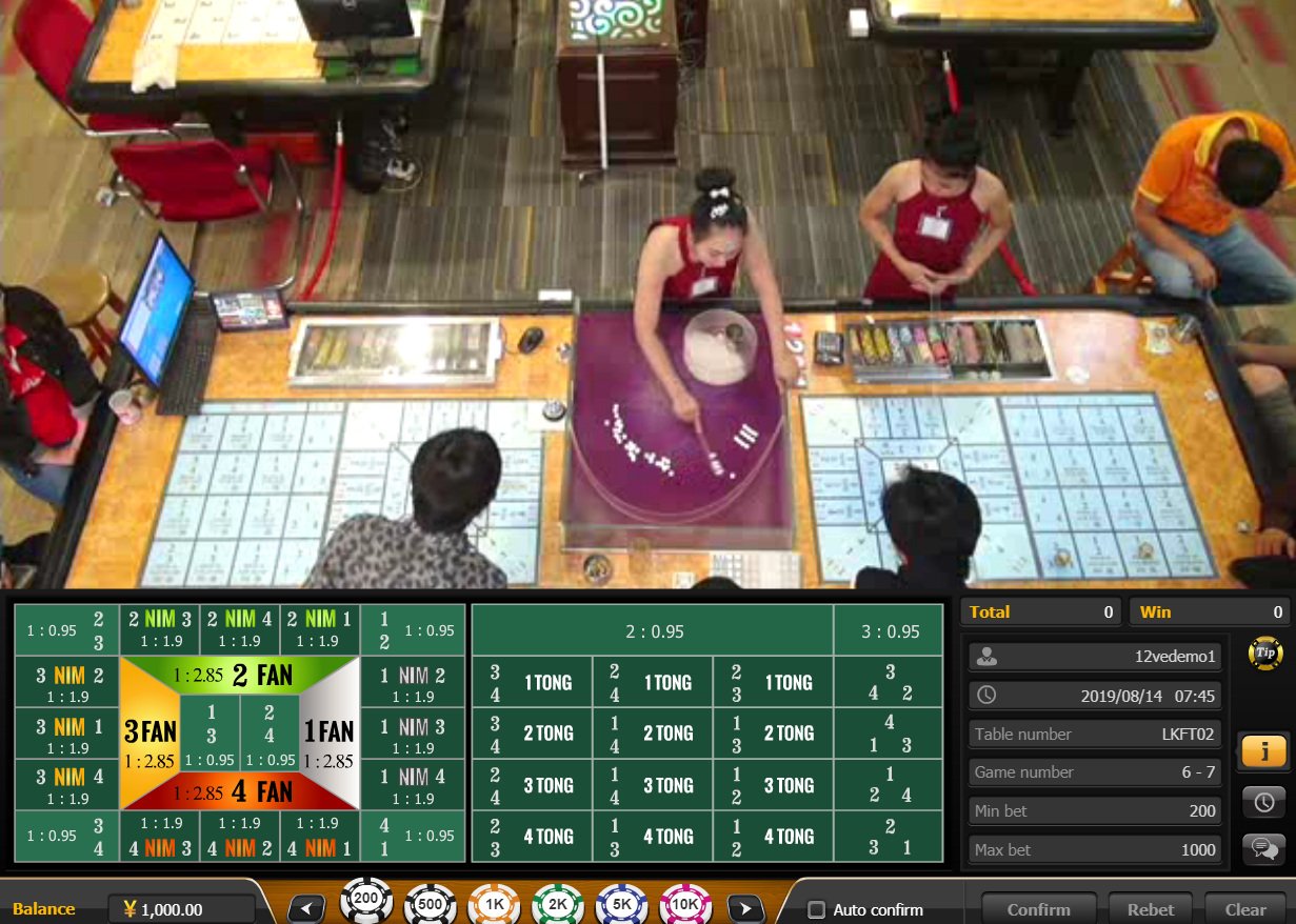 Fan Tan Asia gameplay